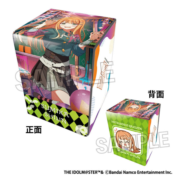 『学園アイドルマスター』イラスト合皮製デッキケースNT Tame-Lie-One-Step '24ハロウィン 紫雲清夏